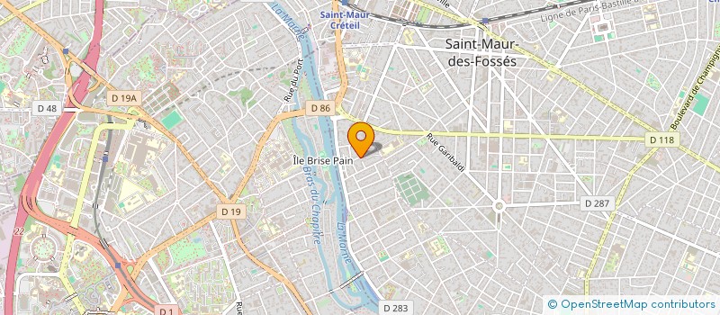 localisation de l'entreprise MONSIEUR RAYAN IRATNI  SAINT-MAUR-DES-FOSSES