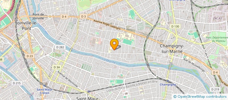 localisation de l'entreprise MONSIEUR RAYAN ISSAAD  CHAMPIGNY-SUR-MARNE