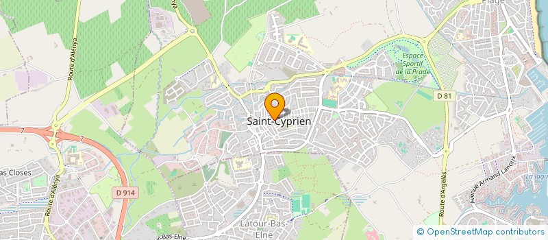 localisation de l'entreprise MONSIEUR RAYAN KABA à SAINT-CYPRIEN