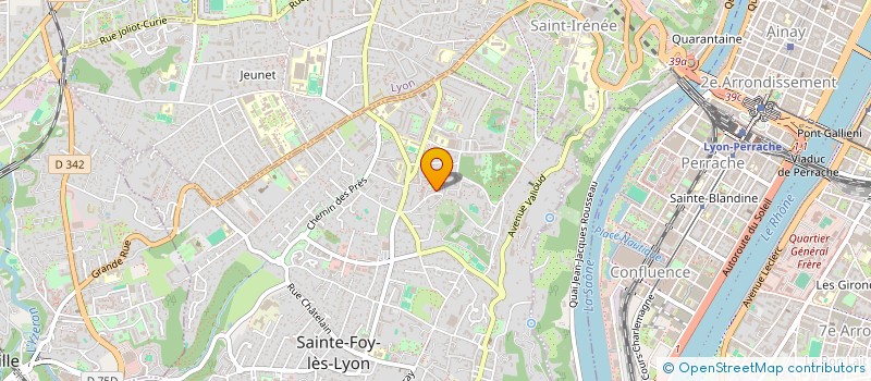localisation de l'entreprise MONSIEUR RAYAN KAHOUADJI à SAINTE FOY LES LYON