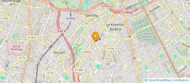 localisation de l'entreprise MONSIEUR RAYAN KALI à LE KREMLIN-BICETRE