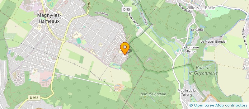 localisation de l'entreprise MONSIEUR RAYAN KARA  MAGNY-LES-HAMEAUX