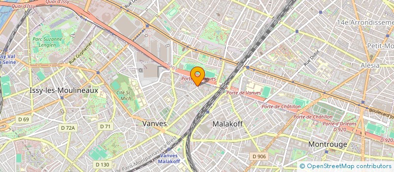 localisation de l'entreprise MONSIEUR RAYAN KHALIL à VANVES