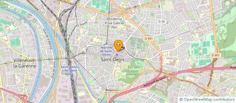 localisation de l'entreprise MONSIEUR RAYAN KHEFIF à SAINT-DENIS