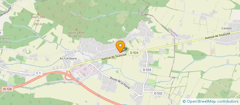 localisation de l'entreprise MONSIEUR RAYAN KHEMIR  PUJAUDRAN