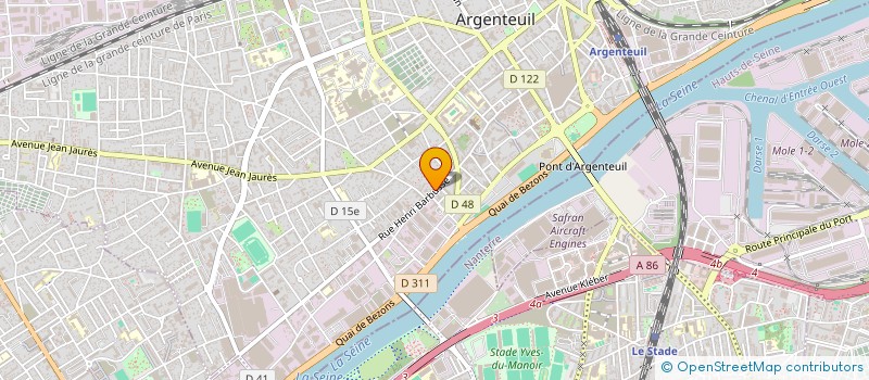 localisation de l'entreprise MONSIEUR RAYAN KRUNNA  ARGENTEUIL