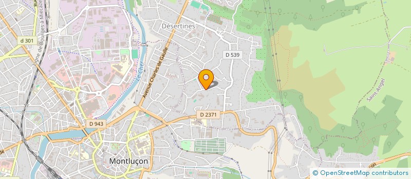 localisation de l'entreprise MONSIEUR RAYAN LAASSIS  DESERTINES