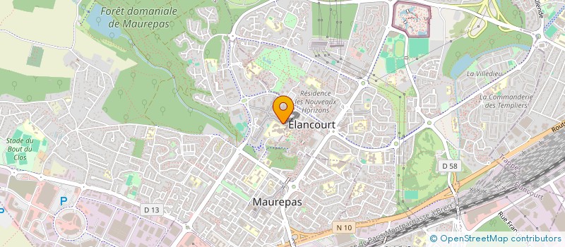 localisation de l'entreprise MONSIEUR RAYAN LENOIR  MAUREPAS