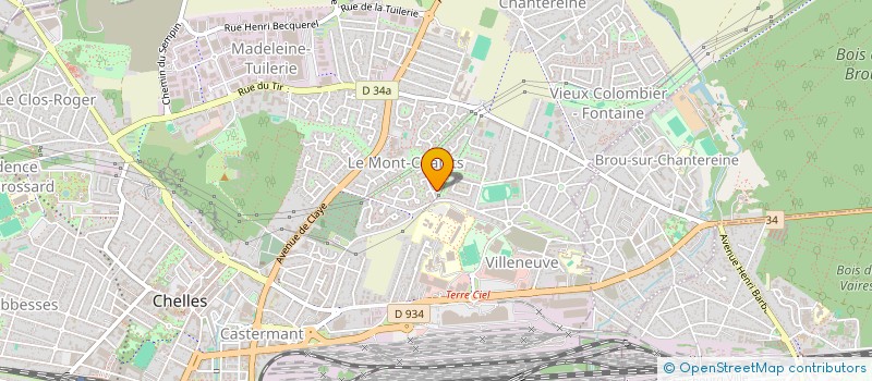 localisation de l'entreprise MONSIEUR RAYAN LHERY  CHELLES