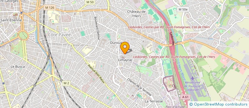 localisation de l'entreprise MONSIEUR RAYAN MADOUN à TOULOUSE