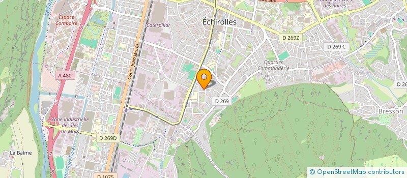 localisation de l'entreprise MONSIEUR RAYAN MANAA à ECHIROLLES