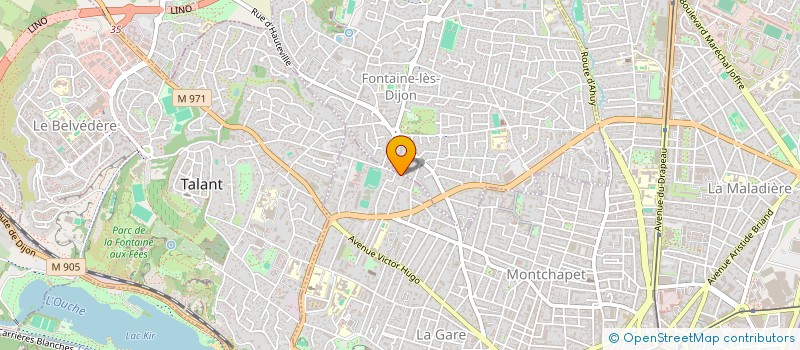 localisation de l'entreprise MONSIEUR RAYAN MAZARI  DIJON