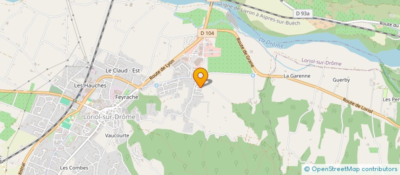 localisation de l'entreprise MONSIEUR RAYAN MEFTAH  LORIOL-SUR-DROME