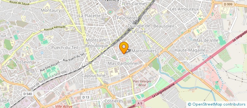 localisation de l'entreprise MONSIEUR RAYAN MELAHA  NIMES