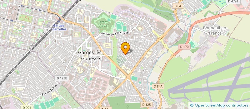 localisation de l'entreprise MONSIEUR RAYAN MENIVAL  GARGES-LES-GONESSE