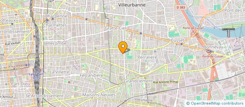 localisation de l'entreprise MONSIEUR RAYAN MESSAOUDI  VILLEURBANNE