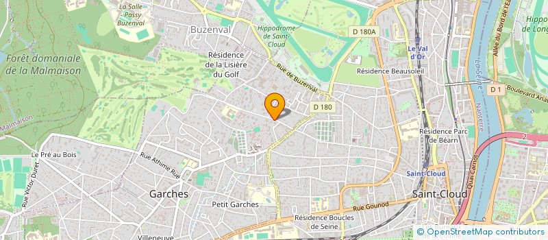 localisation de l'entreprise MONSIEUR RAYAN MEZANI à GARCHES