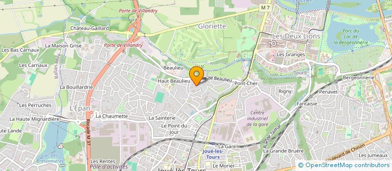 localisation de l'entreprise MONSIEUR RAYAN MOKDAR  JOUE-LES-TOURS