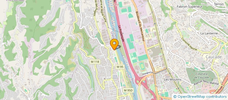 localisation de l'entreprise MONSIEUR RAYAN MSAOUAR  SAINT LAURENT DU VAR