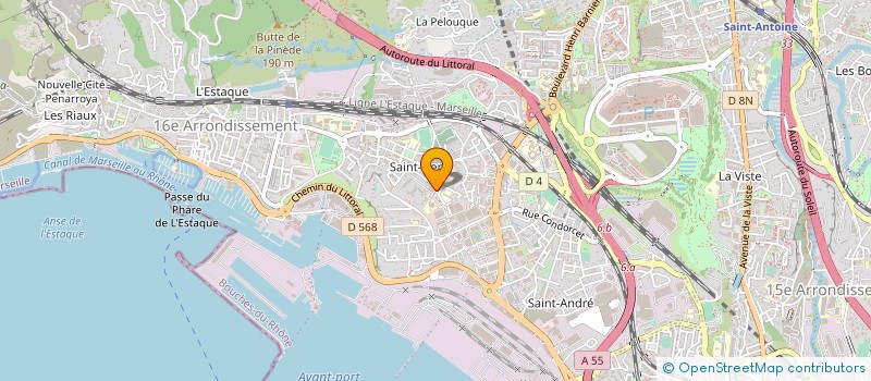 localisation de l'entreprise MONSIEUR RAYAN NASTASI à MARSEILLE 16EME