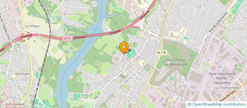 localisation de l'entreprise MONSIEUR RAYAN-NAWFEL BENALKAMA  NANTES