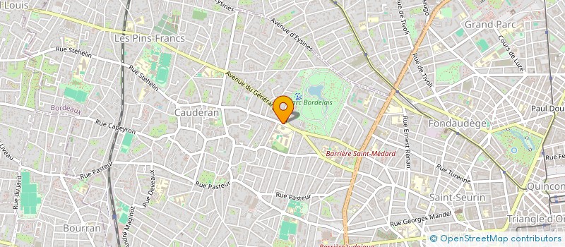 localisation de l'entreprise MONSIEUR RAYAN OUALI  BORDEAUX