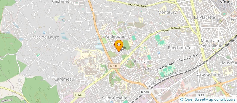 localisation de l'entreprise MONSIEUR RAYAN OUANES  NIMES