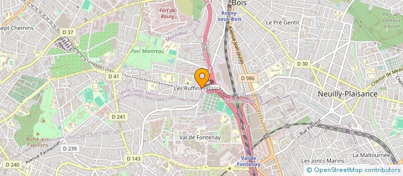 localisation de l'entreprise MONSIEUR RAYAN PETIT à MONTREUIL