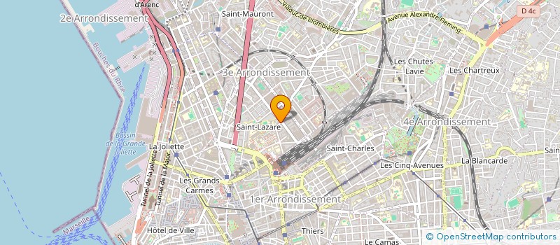 localisation de l'entreprise MONSIEUR RAYAN PISON à MARSEILLE