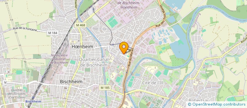 localisation de l'entreprise MONSIEUR RAYAN RAPPOLD  HNHEIM