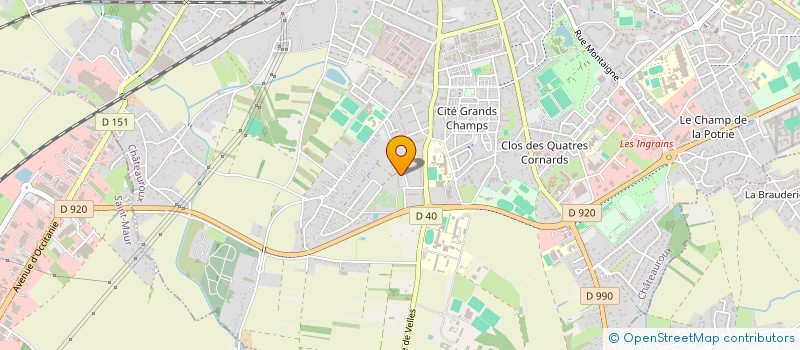 localisation de l'entreprise MONSIEUR RAYAN ROUGIER à CHATEAUROUX