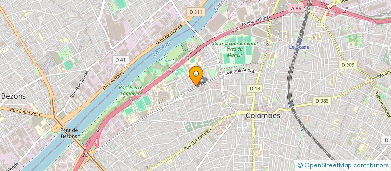 localisation de l'entreprise MONSIEUR RAYAN SAADAT à COLOMBES