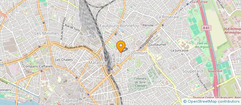 localisation de l'entreprise MONSIEUR RAYAN SABBAH  TOULOUSE