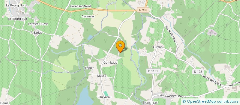 localisation de l'entreprise MONSIEUR RAYAN SAIB  CAMIAC-ET-SAINT-DENIS