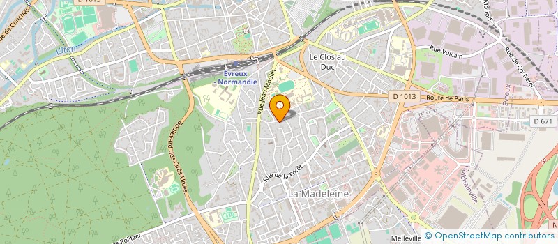 localisation de l'entreprise MONSIEUR RAYAN SALHI à EVREUX