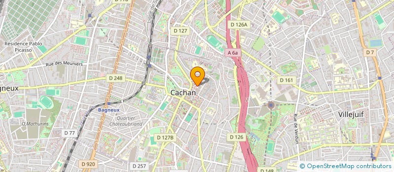 localisation de l'entreprise MONSIEUR RAYAN SEMAOUNE à CACHAN