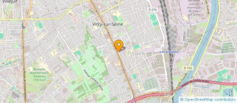 localisation de l'entreprise MONSIEUR RAYAN SID à VITRY-SUR-SEINE