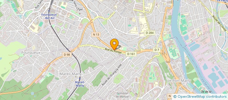 localisation de l'entreprise MONSIEUR RAYAN SOUED  SAINT-GERMAIN-EN-LAYE