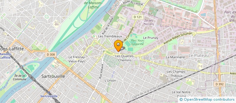 localisation de l'entreprise MONSIEUR RAYAN VANHEMELRYCK  SARTROUVILLE