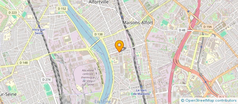 localisation de l'entreprise MONSIEUR RAYAN WINGEREISTEN à ALFORTVILLE