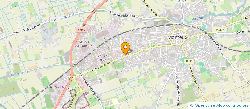 localisation de l'entreprise MONSIEUR RAYAN YAAKOUBI  MONTEUX