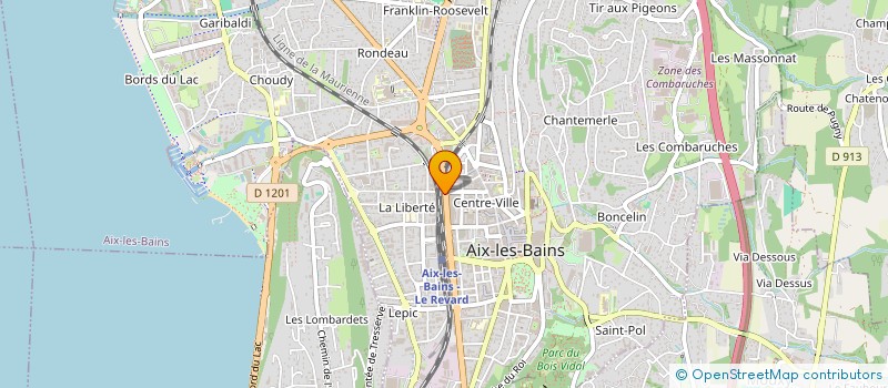 localisation de l'entreprise MONSIEUR RAYAN ZEKRI  AIX-LES-BAINS