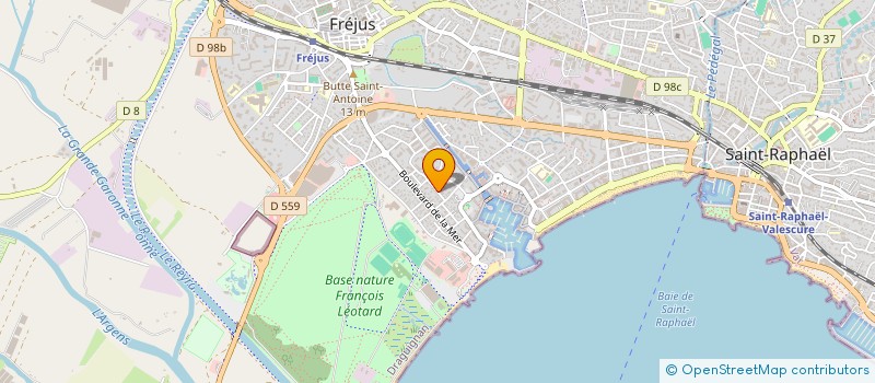 localisation de l'entreprise MONSIEUR RAYAN ZIAD à FREJUS