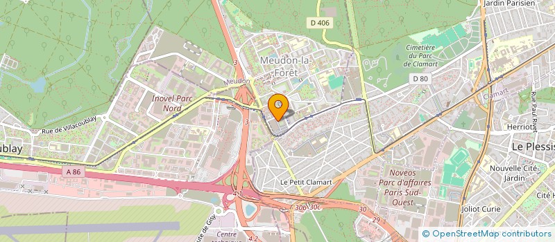 localisation de l'entreprise MONSIEUR RAYANE AIT ABDELKADER à MEUDON