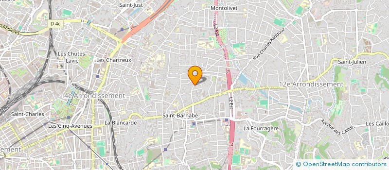 localisation de l'entreprise MONSIEUR RAYANE AMROUCI à MARSEILLE