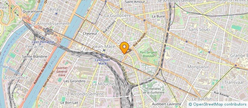localisation de l'entreprise MONSIEUR RAYANE AOUADI  LYON
