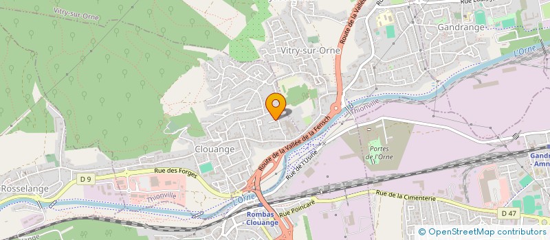 localisation de l'entreprise MONSIEUR RAYANE ASLI  CLOUANGE