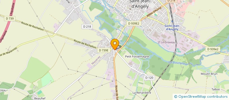 localisation de l'entreprise MONSIEUR RAYANE AZOUGUI  ASNIERES-LA-GIRAUD