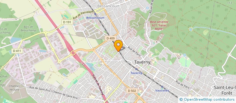 localisation de l'entreprise MONSIEUR RAYANE BABIN--TOCNY  TAVERNY