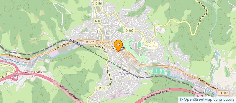 localisation de l'entreprise MONSIEUR RAYANE BADA  TARARE